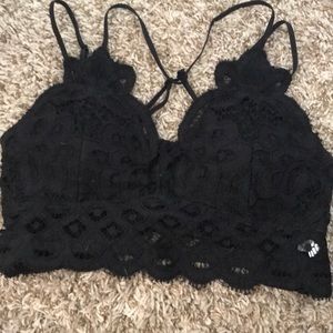 Black lacy Bralette